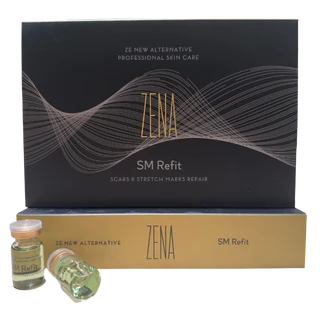 ZENA SM Refit professional skincare ampoules in the UAE